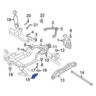 Chrysler OE - Front Right Torsion Bar Adjusting Arm