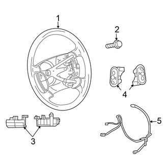 Chrysler OE - Steering Wheel & Trim