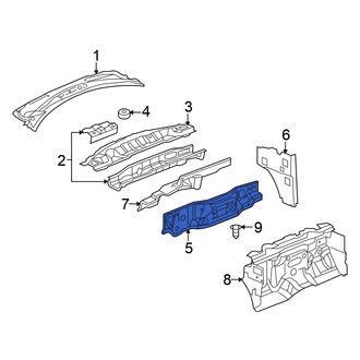 Chrysler OE - Front Firewall
