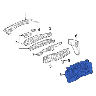 Chrysler OE - Front Outer Engine Compartment Insulation