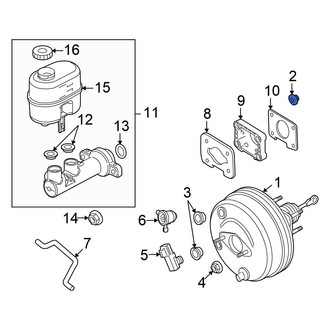 Chrysler OE - Power Brake Booster Nut