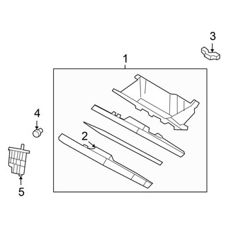 Chrysler OE - Instrument Panel - Glove Box