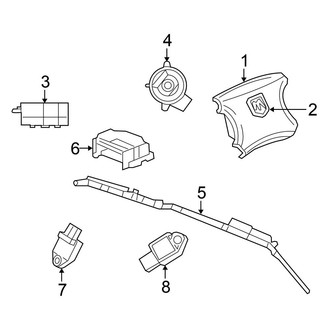 Chrysler OE - Restraint Systems - Air Bag Components