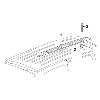 Chrysler OE - Roof - Luggage Carrier