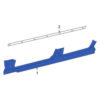 Chrysler OE - Left Inner Rocker Panel