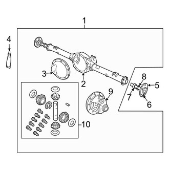 Chrysler OE - Rear Suspension - Axle & Differential (RWD)