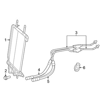 Chrysler OE - Cooling - Trans Oil Cooler (FULL HYBRID EV-GAS (FHEV))