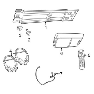 Chrysler OE - Electrical - Entertainment System Components (FULL HYBRID EV-GAS (FHEV))
