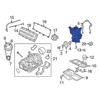 Chrysler OE - Engine Timing Cover