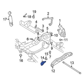 Chrysler OE - Front Right Torsion Bar Adjusting Arm