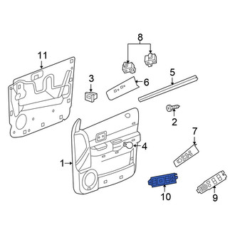 Chrysler OE - Left Power Seat Switch