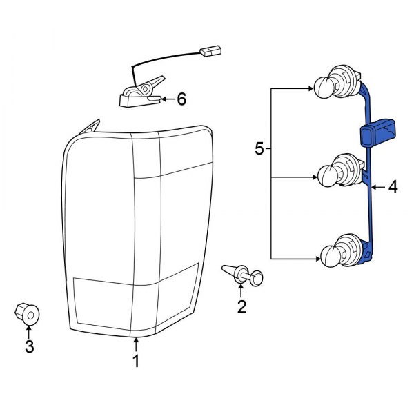 Tail Light Wiring Harness