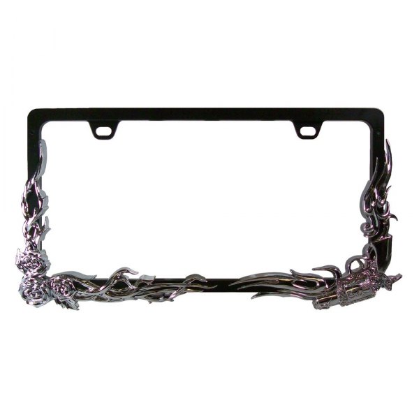 CIPA® - License Plate Frame with "Love and Hate"