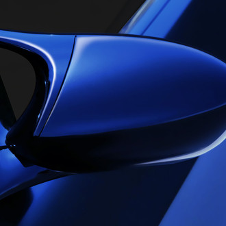 CIPA® - Driver Side Blue Side View Mirror
