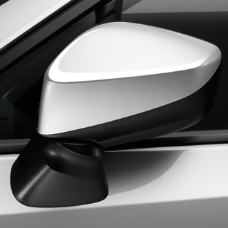 CIPA® - Driver Side Light Gray Foldable Side View Mirror