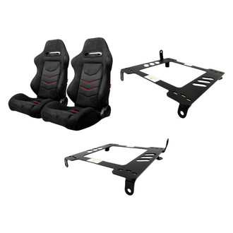 Cipher Auto® - 3-Pc CPA1075 Racing Seat Kit