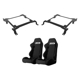 Cipher Auto® - 3-Pc CPA1013 Series Racing Seat Kit