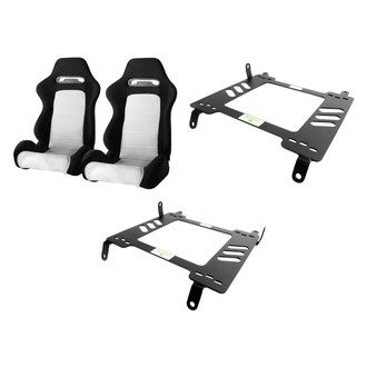 Cipher Auto® - 3-Pc CPA1013 Series Racing Seat Kit