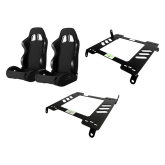 Cipher Auto® - 3-Pc CPA1025 Series Racing Seat Kit