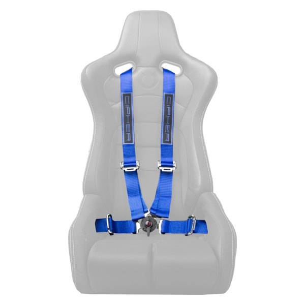 Cipher Auto® - 4-Point Camlock Racing Harness Set, Blue