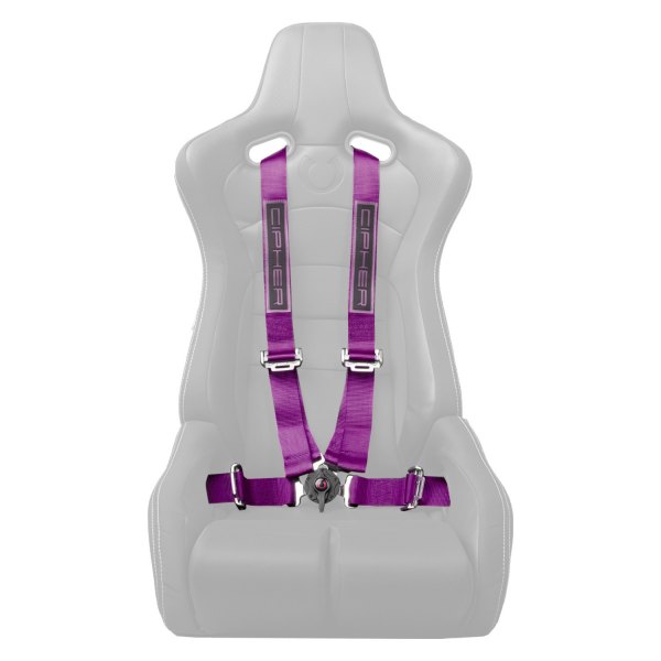 Cipher Auto® - 4-Point Camlock Racing Harness Set, Purple