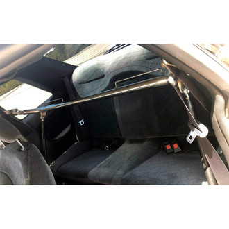 Cipher Auto® - Racing Harness Bar, Black Powder Coated