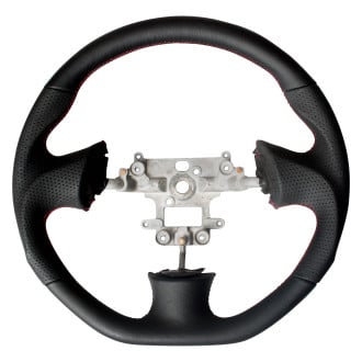 Cipher Auto® - 3-Spoke Enhanced Steering Wheel with Red Stitching