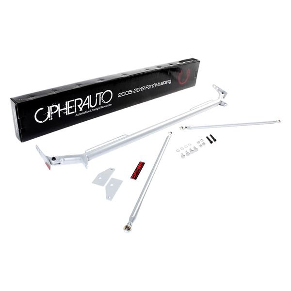 Cipher Auto® - Racing Harness Bar, Silver