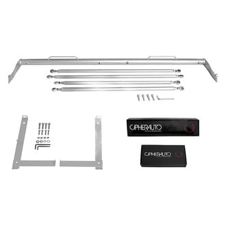 Cipher Auto® - Racing Harness Bar, Silver