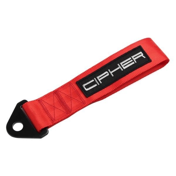 Cipher Auto® CPA7000RD 2" Towing Straps, Red