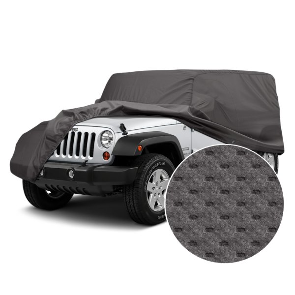  Classic Accessories® - OverDrive PolyPRO™ 3 Charcoal Jeep Cover