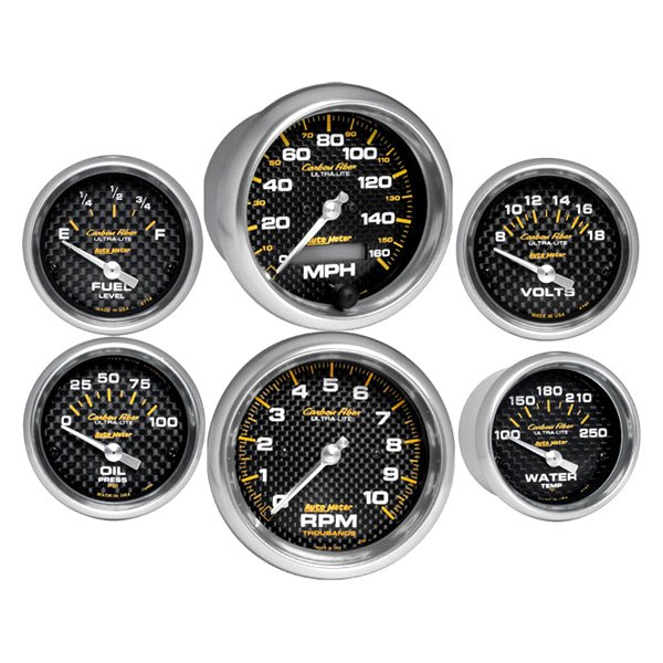 Classic Dash® 107950511 6Gauge Instrument Cluster Kit with Autometer