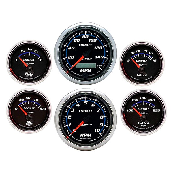 Classic Dash® 107950613 6Gauge Instrument Cluster Kit with Autometer