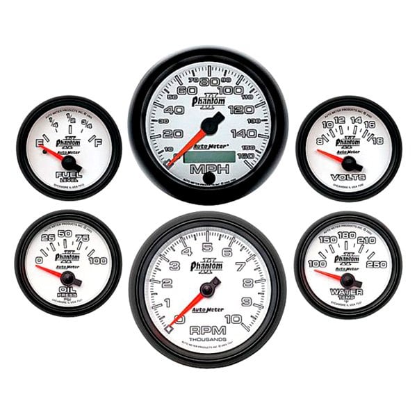 Classic Dash® 107951113 6Gauge Instrument Cluster Kit with Autometer