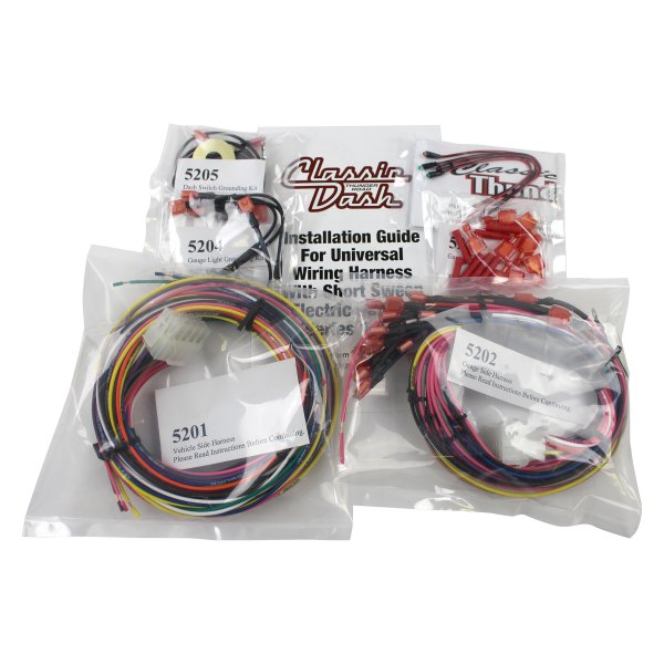 Classic Dash® - Wiring Harness Complete with LED Kit