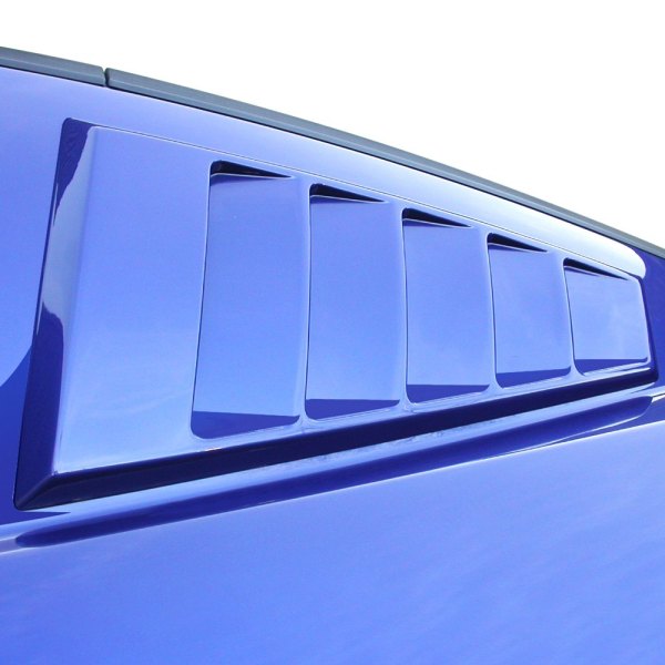  Classic Design Concepts® - C-Pillar™ Louvered Rear Window Scoops (Unpainted)
