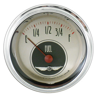 Classic Instruments® - All American Nickel Series 2-1/8" Fuel Level Gauge, 240-33
