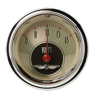Classic Instruments® - All American Nickel Series 2-1/8" Voltmeter, 8-18 V