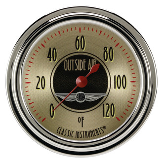 Classic Instruments® - All American Nickel Series Outside Air Temperature