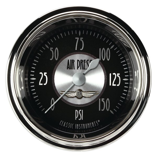 Classic Instruments® - All American Tradition Series 2-1/8" Air Pressure Gauge, 150 psi