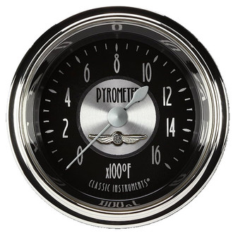 Classic Instruments® - All American Tradition Series 2-1/8" Pyrometer Gauge