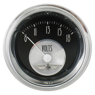 Classic Instruments® - All American Tradition Series 2-1/8" Voltmeter, 8-18 V