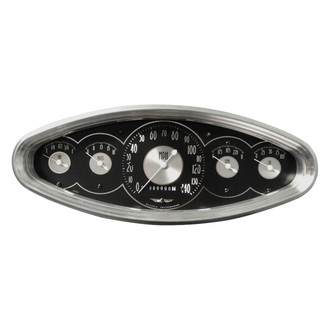 Classic Instruments® - All American Tradition Series Custom 5-Gauge Kit, 140 MPH, 240-33