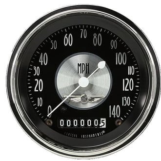 Classic Instruments® - All American Tradition Series 3-3/8" Speedometer, 140 MPH