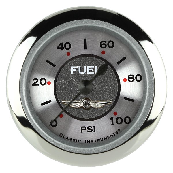 Classic Instruments® - All American Series 2-1/8" Fuel Pressure Gauge, 100 psi