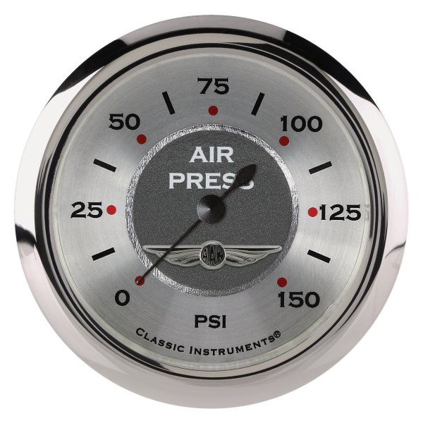 Classic Instruments® - All American Series 2-5/8" Air Pressure Gauge, 150 psi