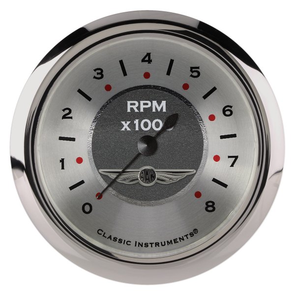 Classic Instruments® - All American Series 2-5/8" Tachometer, 8,000 RPM