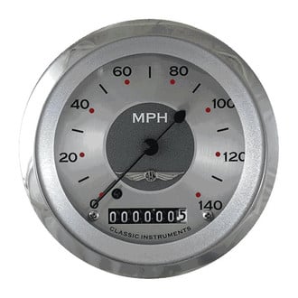 Classic Instruments® - All American Series 3-3/8" Speedometer, 140 MPH