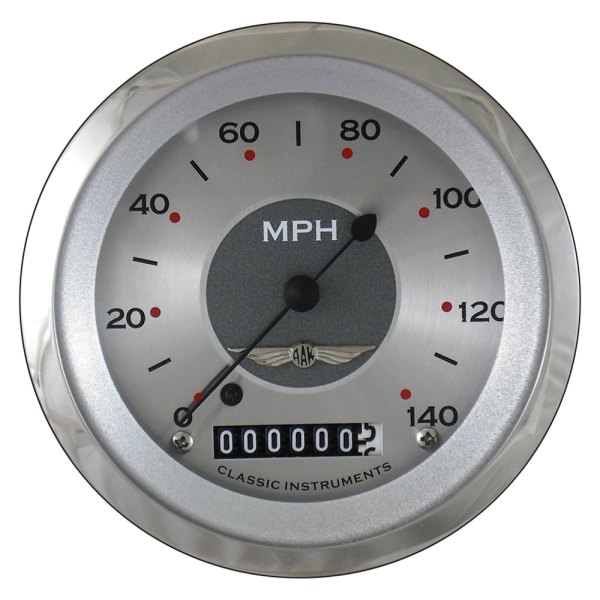 Classic Instruments® - All American Series 3-3/8" Speedometer, 140 MPH