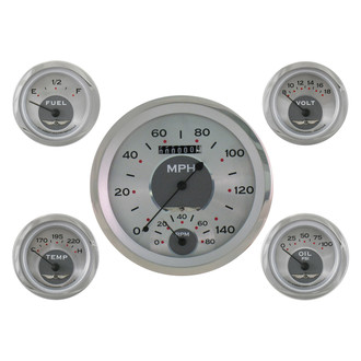 Classic Instruments® - All American Series 4-5/8" Custom 5-Gauge Set